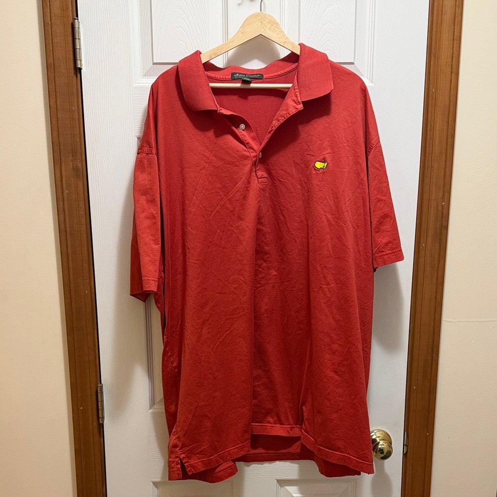 Masters Vibrant Red Polo Shirt